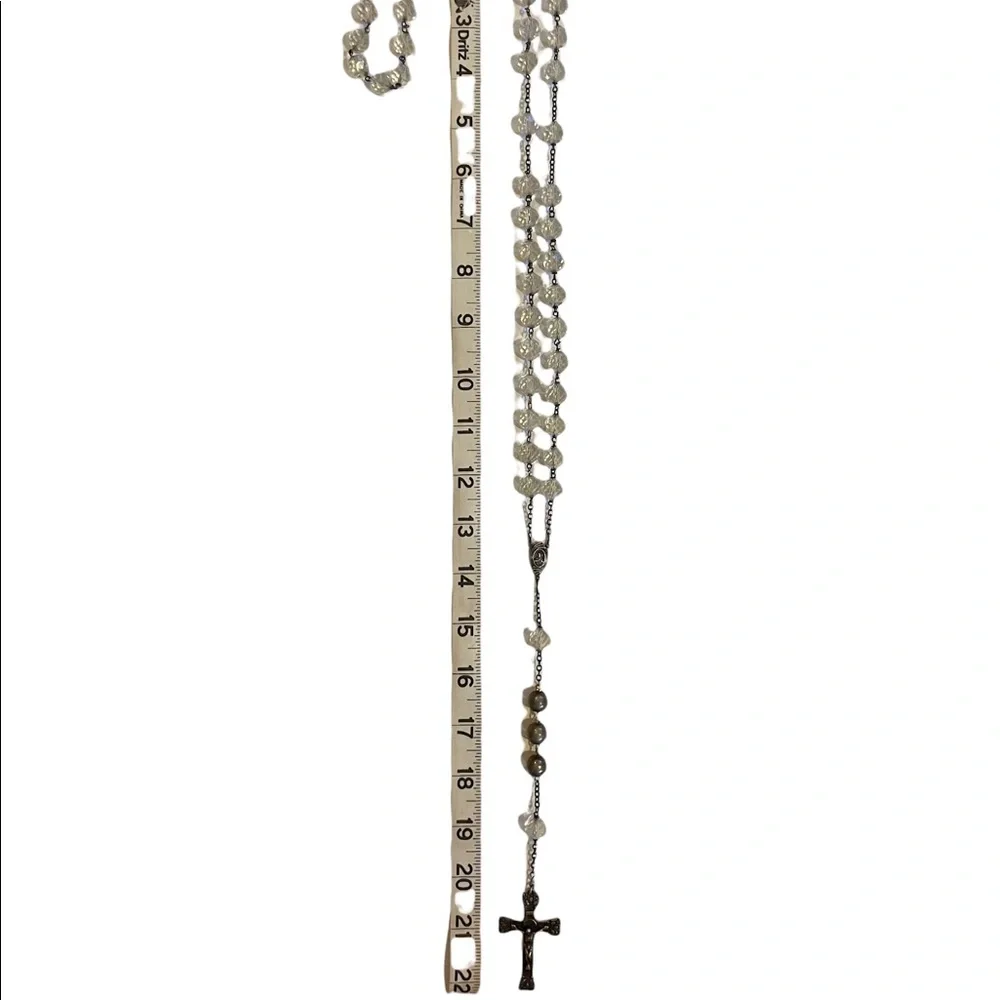 Antique Rosaries with real crystal beads - Picture 10 of 16
